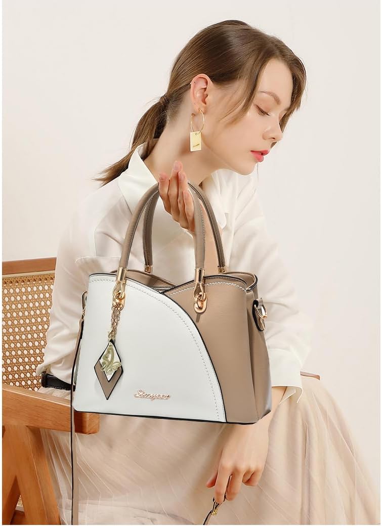 SiMYEER Purses and Handbags Top Handle Satchel Shoulder Bags Messenger Tote Bag for Ladies - Image 2